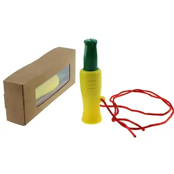 

Outdoor Pocket Mallard Pheasant Caller Wild Duck Caller Decoys Shooting Yellow PP Mountain Explore Hunting Whistle Gifts Hiking