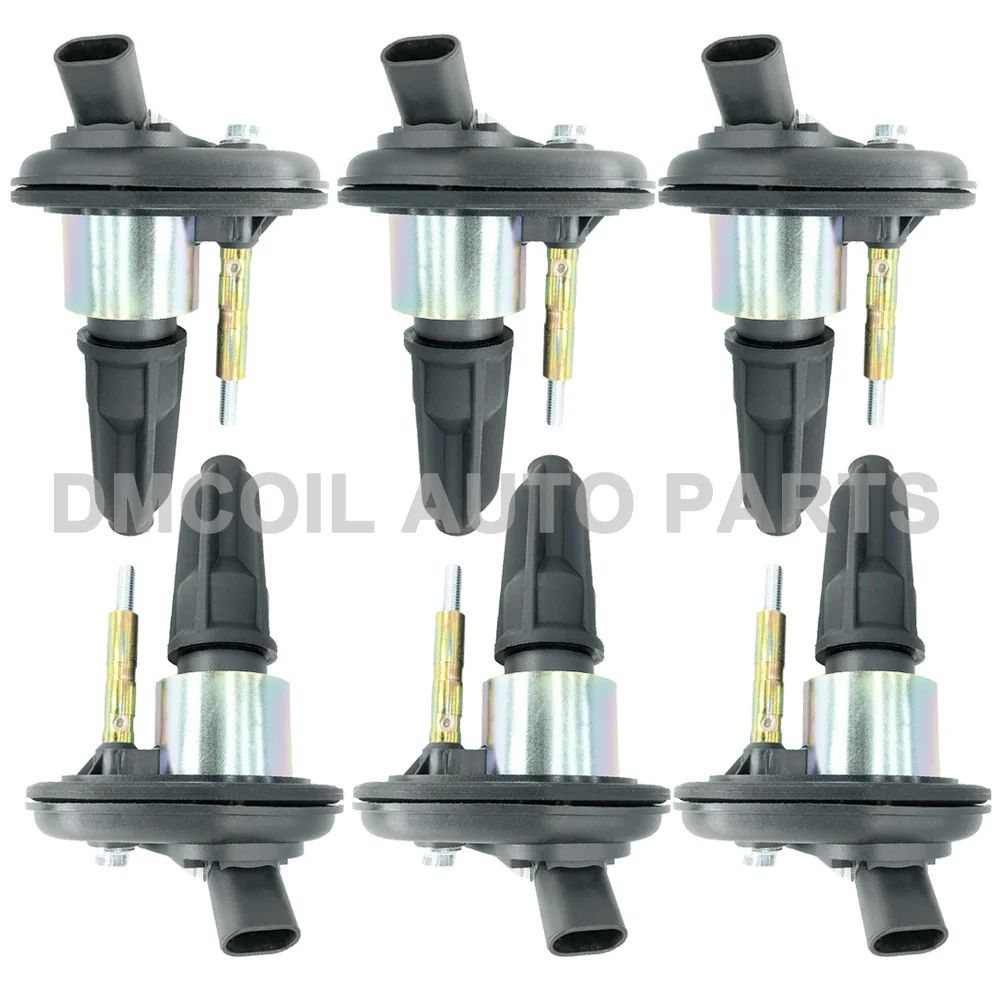 

6 Катушка зажигания для CHEVROLET Колорадо TRAILBLAZER HUMMER H3 ISUZU ASCENDER SAAB 9-7X 3,5 3,7 4,2 2001-2012 8-12568-062-0 UF303
