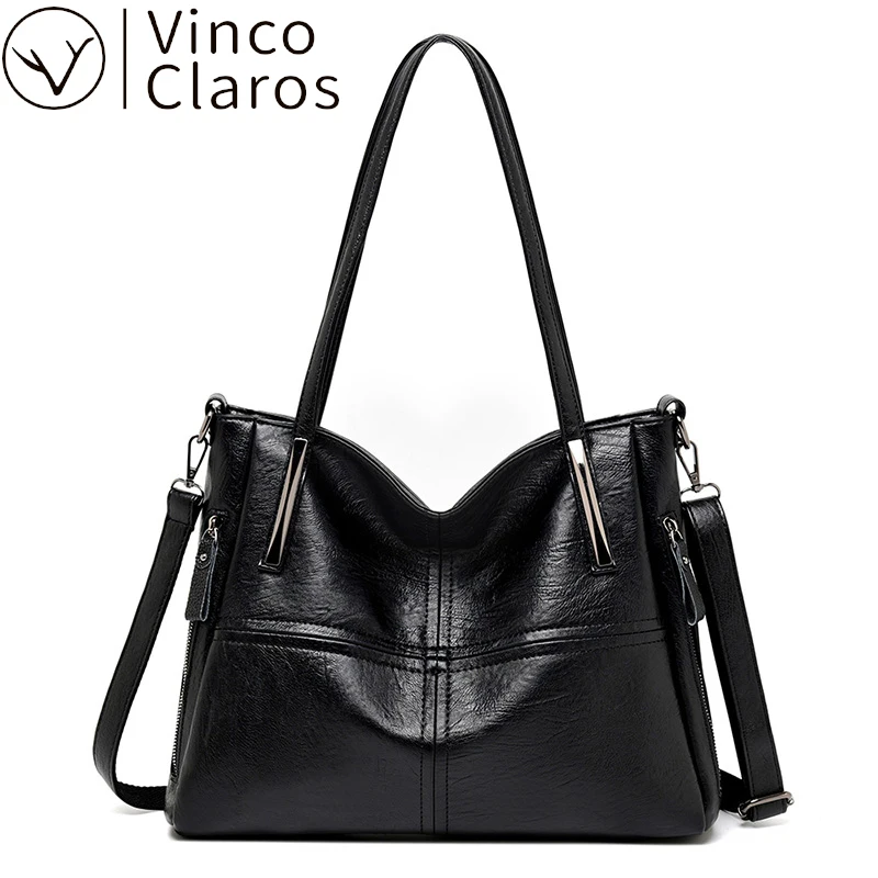 

Large Soft Leather Handbags Casual Shoulder Bag Crossbody Bags for Women 2020 Famous Brand Luxury Handbag Women Bags Designer