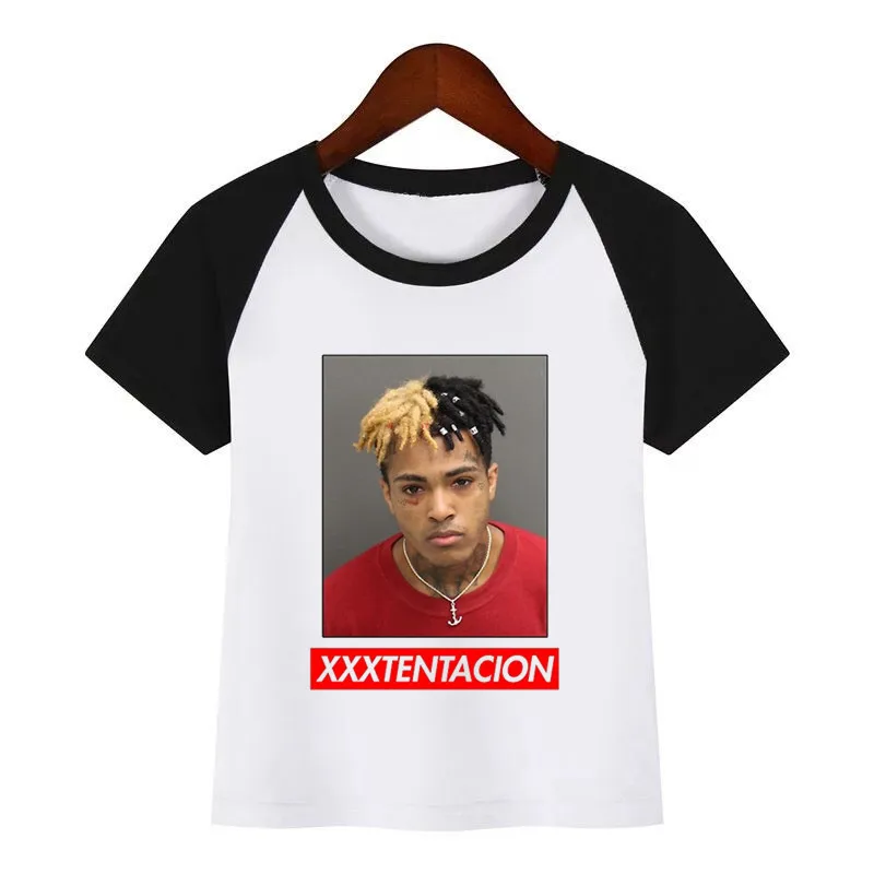 

Children Summer T Shirt Rapper Xxxtentacion Hip Hop Print T-Shirts Boys Girls Cotton Tops Kids Fashion Tshirt