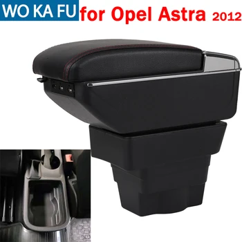 

For OPEL Astra 2012 armrest box central Store content box with cup holder ashtray Can rise with USB accessory