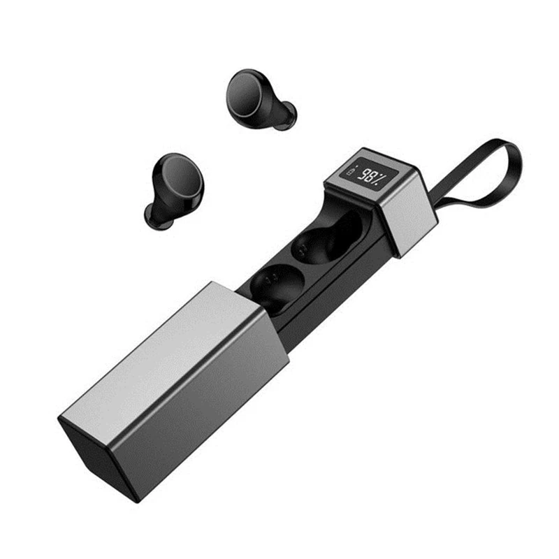 CLAITE TWS HiFi bluetooth наушники с микрофоном IPX7 водонепроницаемый спорт шумоподавление в ухо беспроводные наушники для Iphone