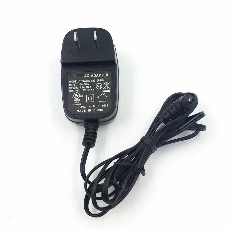 Б/у TEKA009-0901000UK адаптер переменного тока Питание Зарядное устройство для Insignia NS-P9DVD15 NS-DS9DVD15 NS-D9PDVD15