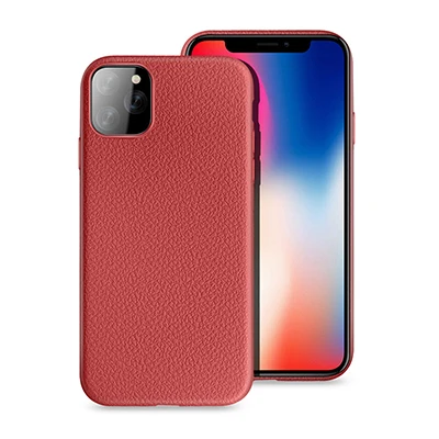 Ультра тонкий чехол для айфон X Xs Max Xr кожаный чехол силиконовый Черный мягкий Уретановый Термопластик(TPU) чехол для айфон Xr Тонкий чехол Чехлы - Цвет: Red