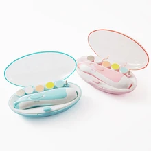 1 набор, Безопасная электрическая машинка для стрижки ногтей, резак для триммера, маникюра, педикюра, ножницы для стрижки ногтей, детские ножницы для ухода за ногтями