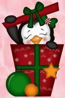 Рождественские пингвины подарок новинка скрапбукинг металлические пресс-формы