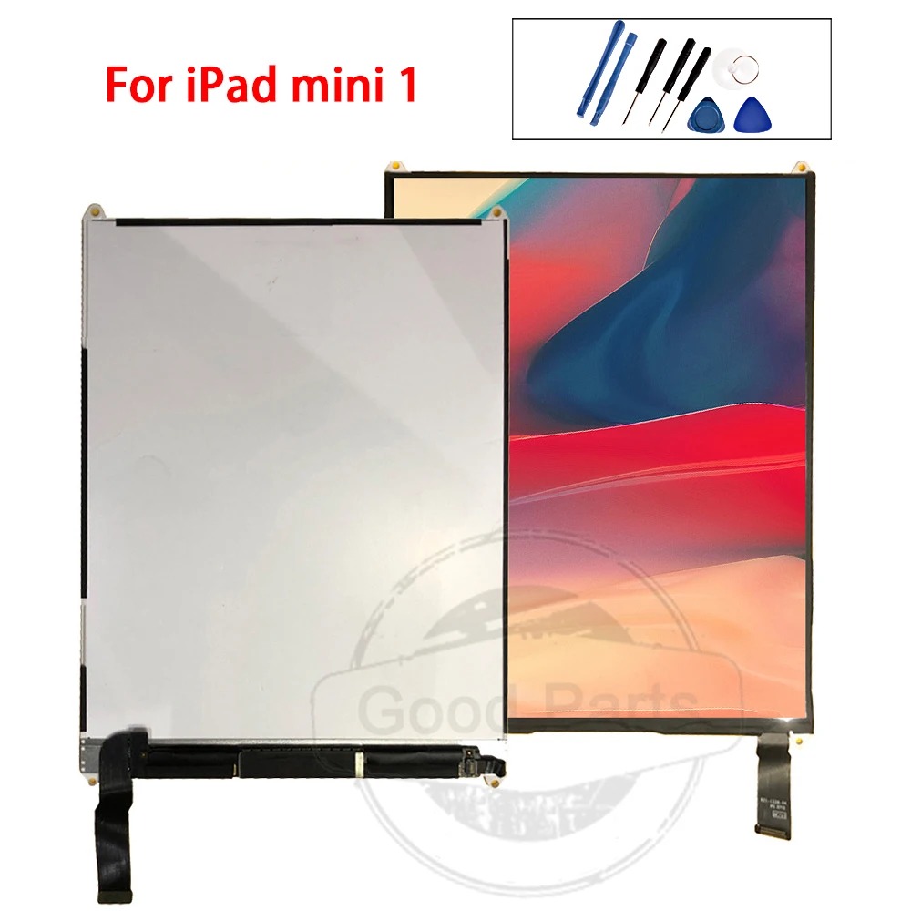 Протестированный ЖК-дисплей для iPad Mini 1 mini1 ЖК-дисплей матричный экран планшетный ПК Замена A1432 A1454 A1455 Ремонт для iPad Mini lcd