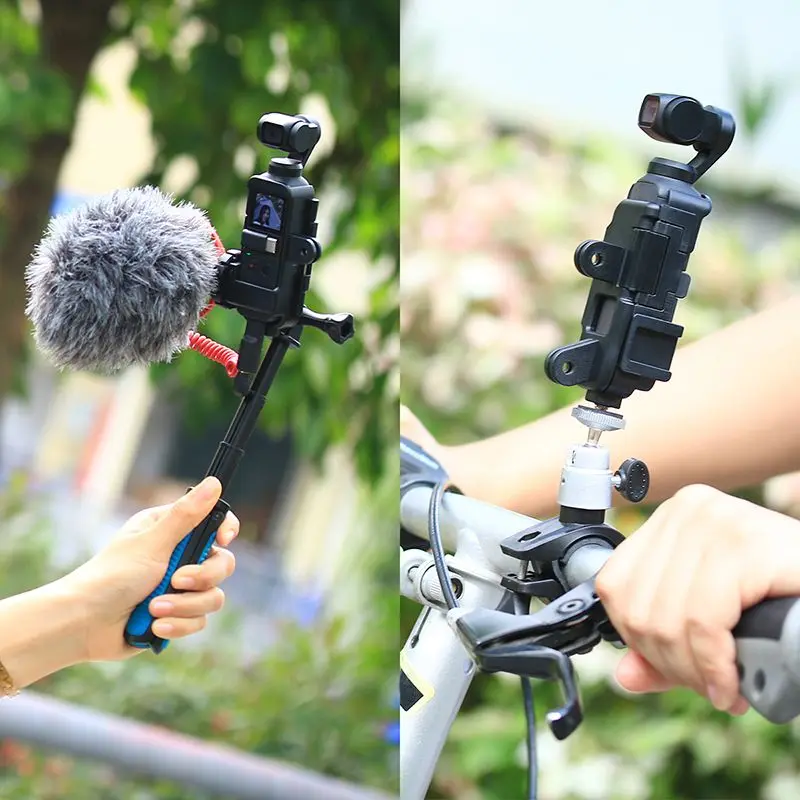 Камера на Корпус чехол для DJI OSMO карман 1/4 дюйма адаптер холодной чехол для обуви