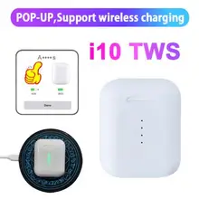 DHL i10s tws bluetooth наушники с всплывающим мини беспроводные заряжаемые наушники bluetooth-наушники i10 tws