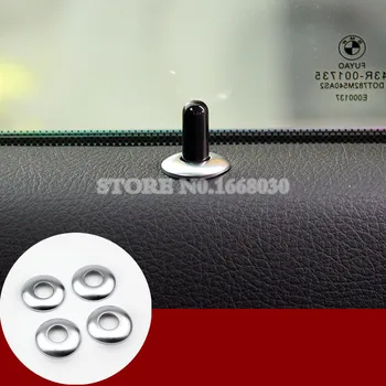 

Interior Door Lock Pin Pins Cover Trim 4pcs For BMW 3 Series F30 F31 2013-2018