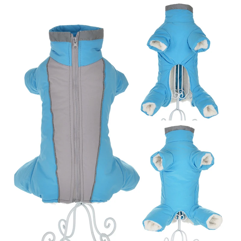 

Winter Clothes For Small Dogs Warm Fleece Puppy Pet Coat Jacket Waterproof Reflective Dog Jumpsuits Chihuahua Clothing Overalls