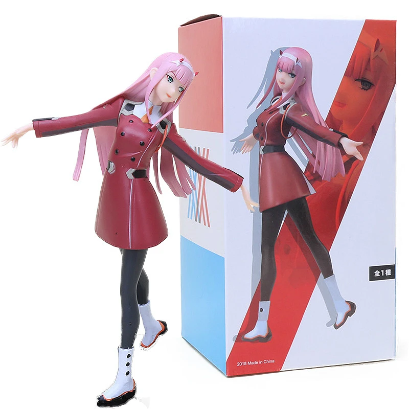 21cm Anime DARLING In The FRANXX Zero Two Figure 02 Figurine PVC Action Figures Collectible Model Toys Doll Statue