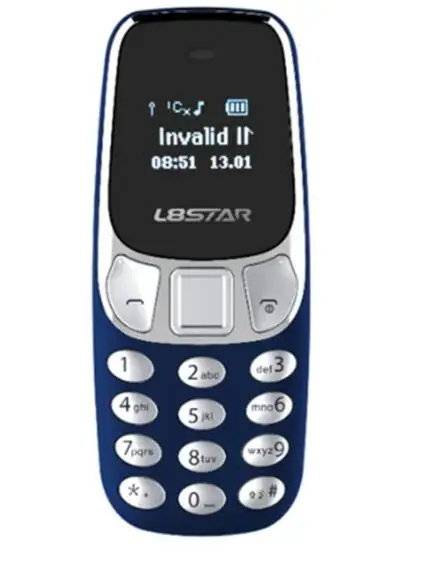 

L8star Wireless Bluetooth Earphone Dialer Cellphone with BT Headset MP3 Dialer SIM Card Mini Pocket Mobile Phone with Mic BM10