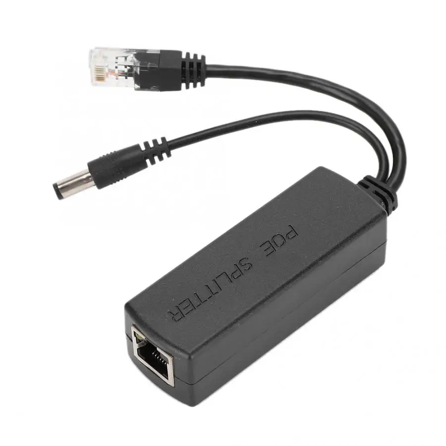 Кабели передачи DC48V к DC12V мощность POE сплиттер адаптер-форсунка модуль Lightningproof кабель передачи данных