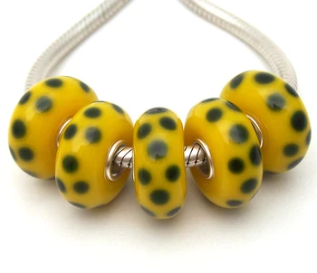 

JGWGT 1819 5X 100% Authenticity S925 Sterling Silver Beads Murano Glass beads Fit European Charms Bracelet diy jewelry Lampwork