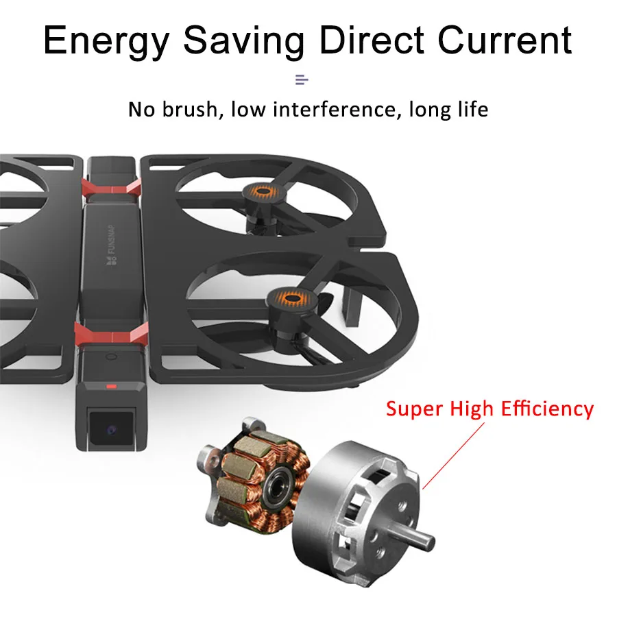 

Funsnap iDol FPV RC Drone 4K GPS Quadrupter Professional Drone Camera HD 1080P AI Gesture For Youpin 4K Camera Drones