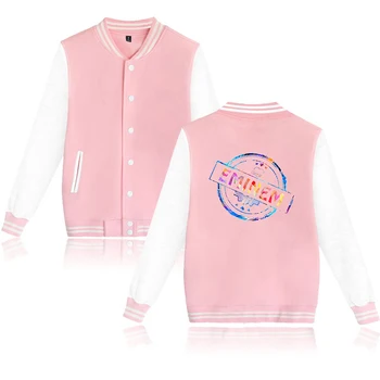 

2019 New EMINEM Rapper Trend Fashion Cotton Men And Women Print Jacket Loose Baseball Uniform Dropshipping