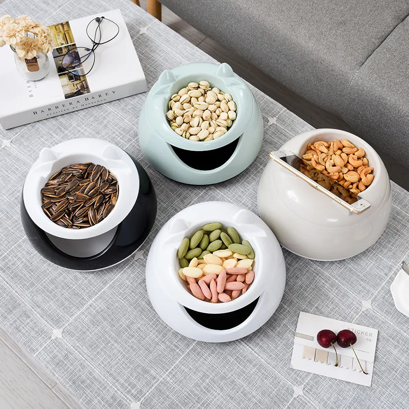 

Snacks Storage Box Mobile Phone Bracket Card Storage jmgo pan Fruit Plate SNAC