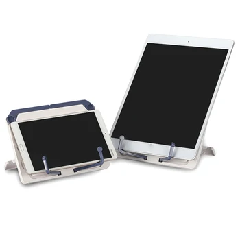 

Bookend For Music Score Recipe Portable Folding Phone Stand with Anti-skid Pad Reading Book Stand Books Tablet Holder Organizer