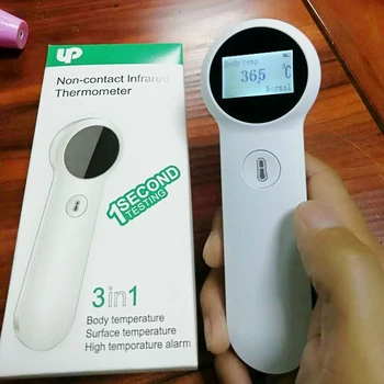 

IR Infrared Digital Forehead Fever Digital Measure Tool Non Contact Thermometer Gun Forehead Ear Thermometer With LCD Display