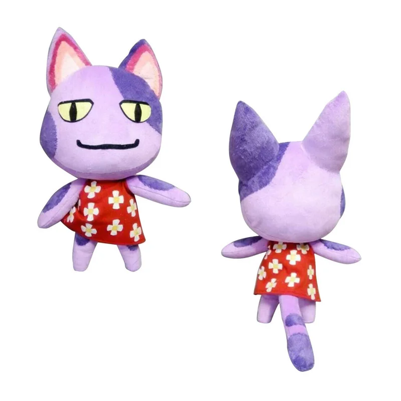 New 20/28cm cartoon Animal Crossing plush toy Cute Raymond Stitches Tom Nook Judy KK animals bear dog cat stuffed Toys gifts