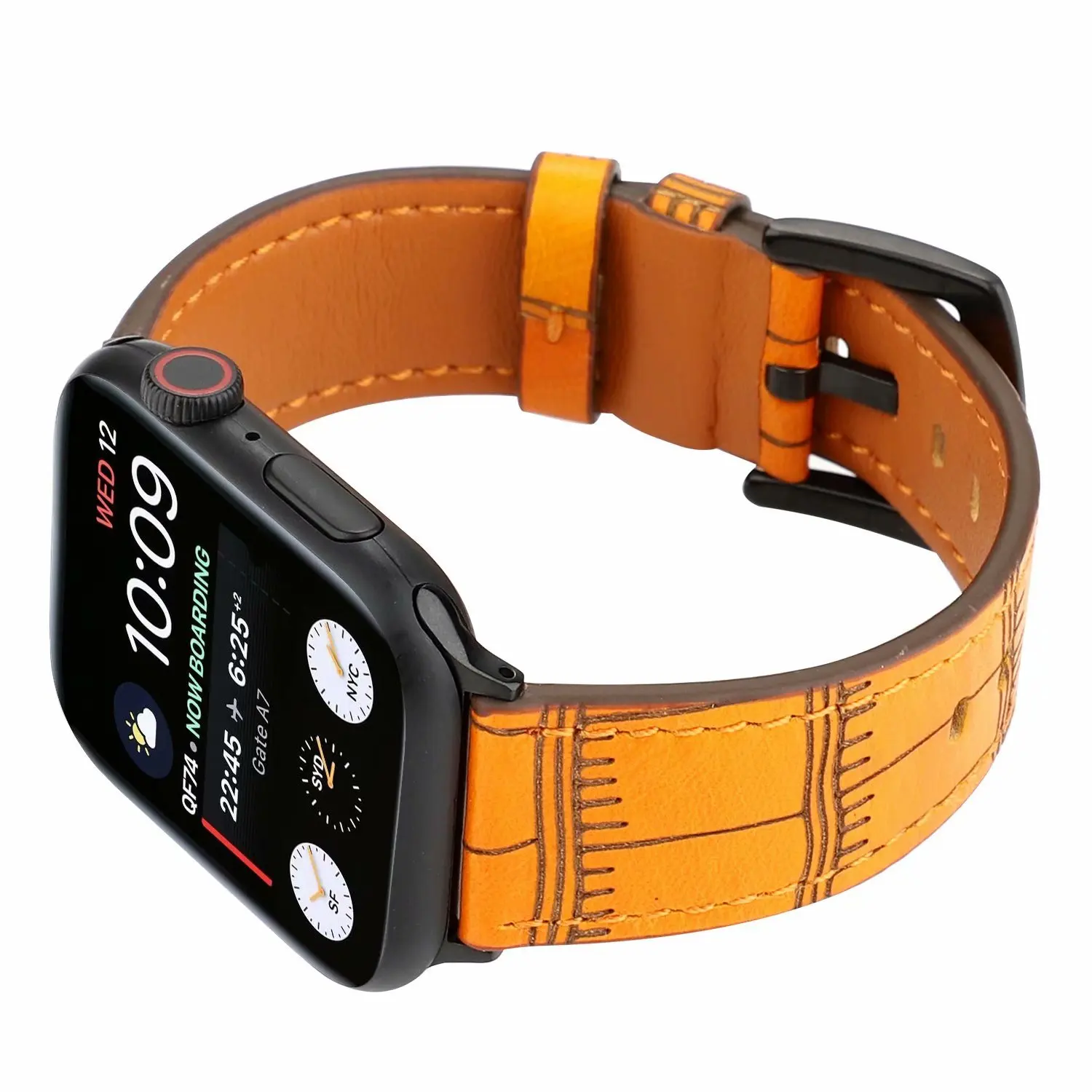 Натуральная кожа, Correa, ремешок для наручных часов Apple Watch 5/4 группа 44/40 мм сменный Браслет ремешок 38, 42 мм, версия для наручных часов iWatch, версия 3, 2