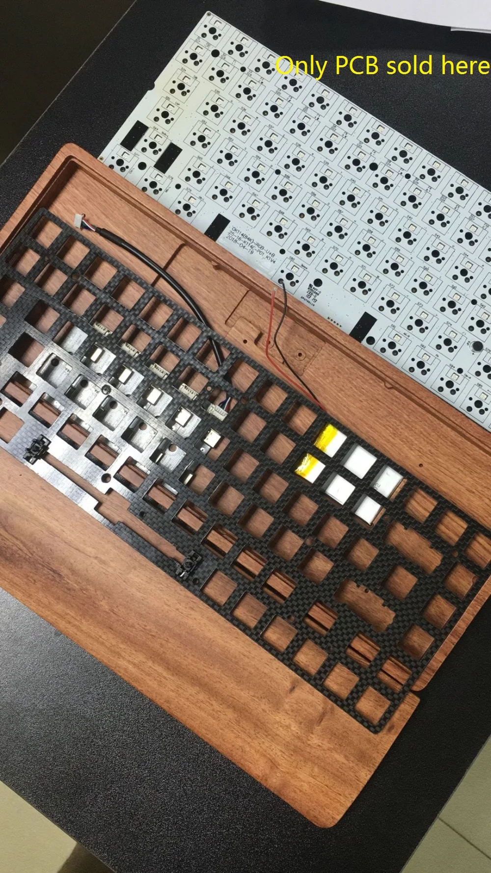 GK84 механическая клавиатура PCB только Bluetooth игровая клавиатура Мини 84 Комплект Горячая замена PCB