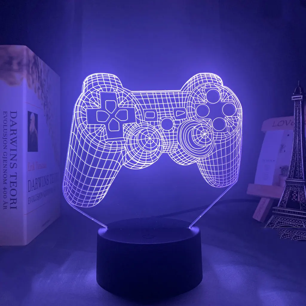 3D иллюзия P4P игровой коврик СВЕТОДИОДНЫЙ Ночник светильник для детей декор спальни событие призовая игра
