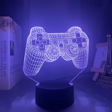 3D иллюзия P4P игровой коврик СВЕТОДИОДНЫЙ Ночник светильник для