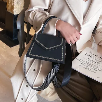 

2020 New Messenger Bag Elegant Lady Handbag Square Sling Bag Fashion Shoulder Bag