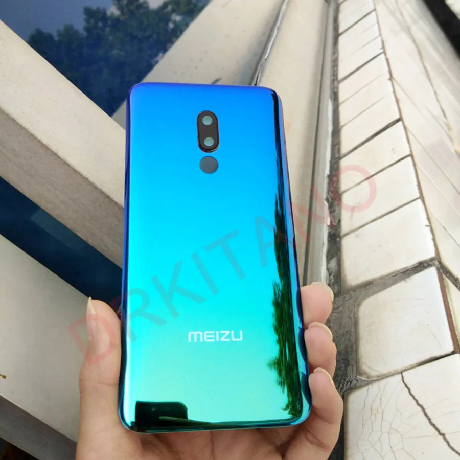 Для MEIZU 16 16th Задняя стеклянная крышка батареи Задняя Дверь Корпус чехол с объективом камеры Задняя панель для MEIZU 16 Plus крышка батареи