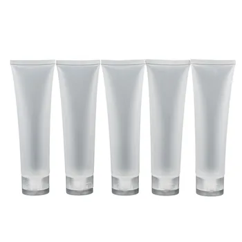 

5PCS Travel Bag Empty Clear Tube Cosmetic Cream Lotion Containers Refillable Bottles 20ml/ 30ml/ 50ml/ 100ml For Choice