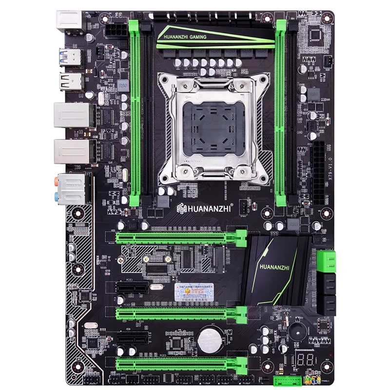 #Special Offers HUANANZHI X79 Plus Motherboard LGA2011 ATX SATA3 USB3.0 PCI-E 16X NVME M.2 SSD Support REG ECC RAM E5 CPU