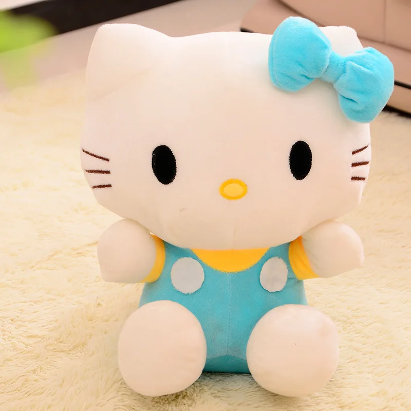 35/45 см милый рисунок «Hello Kitty» кошка плюшевая игрушка прекрасный чучело кукла подушка детские игрушки девушке подарок ребенку на день рождения хорошее качество одежда с «hello kitty»