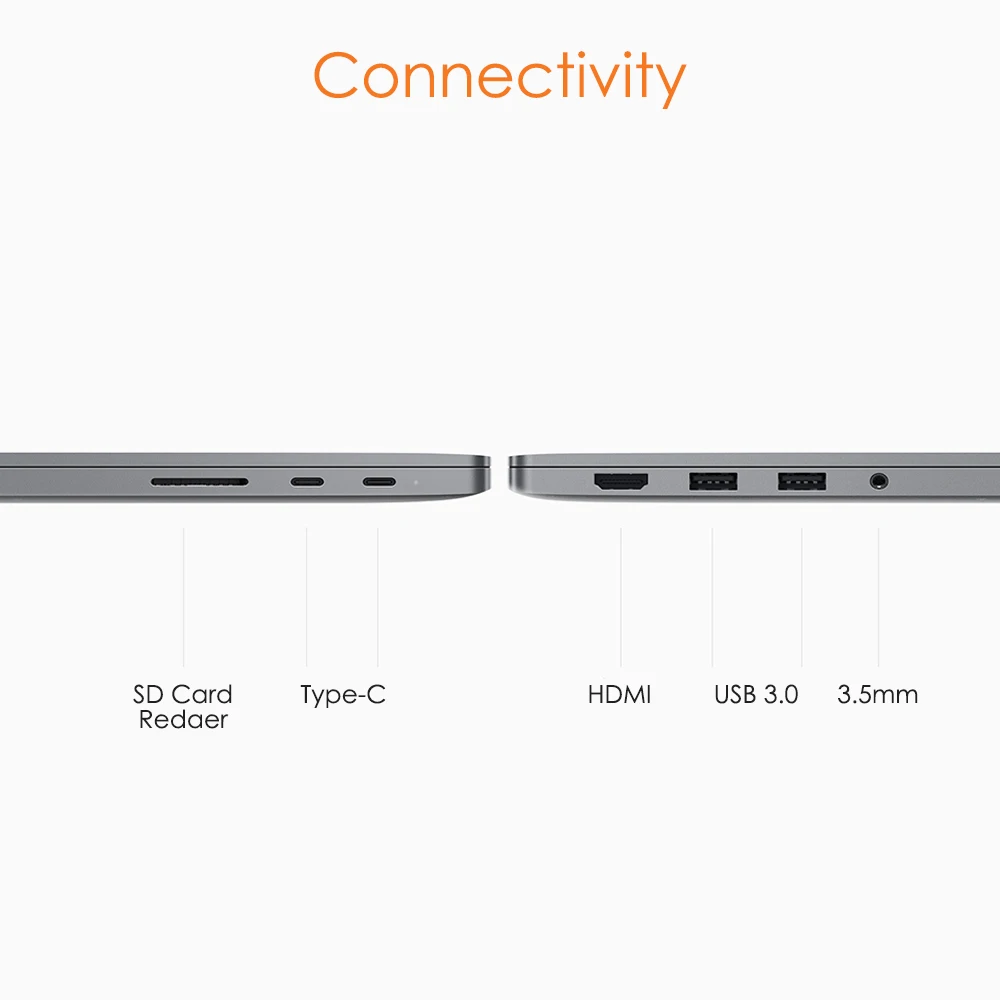 Ноутбук Xiaomi Pro 15,6 дюймов Windows 10 Intel Core i5-8250U/i7-8550U 8 Гб ram 256 ГБ/512 ГБ SSD компьютер ПК