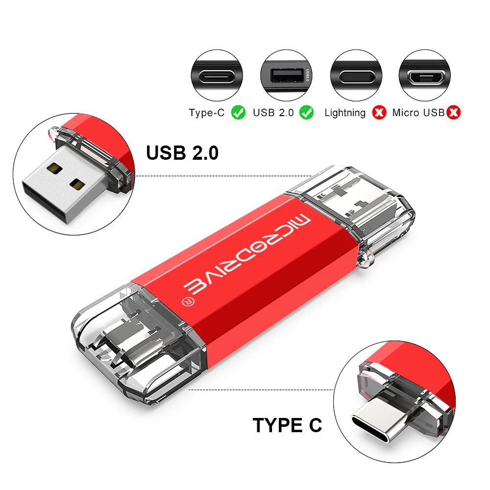 Ultra-Fast Type-C USB Flash Drive - Versatile Storage Solution