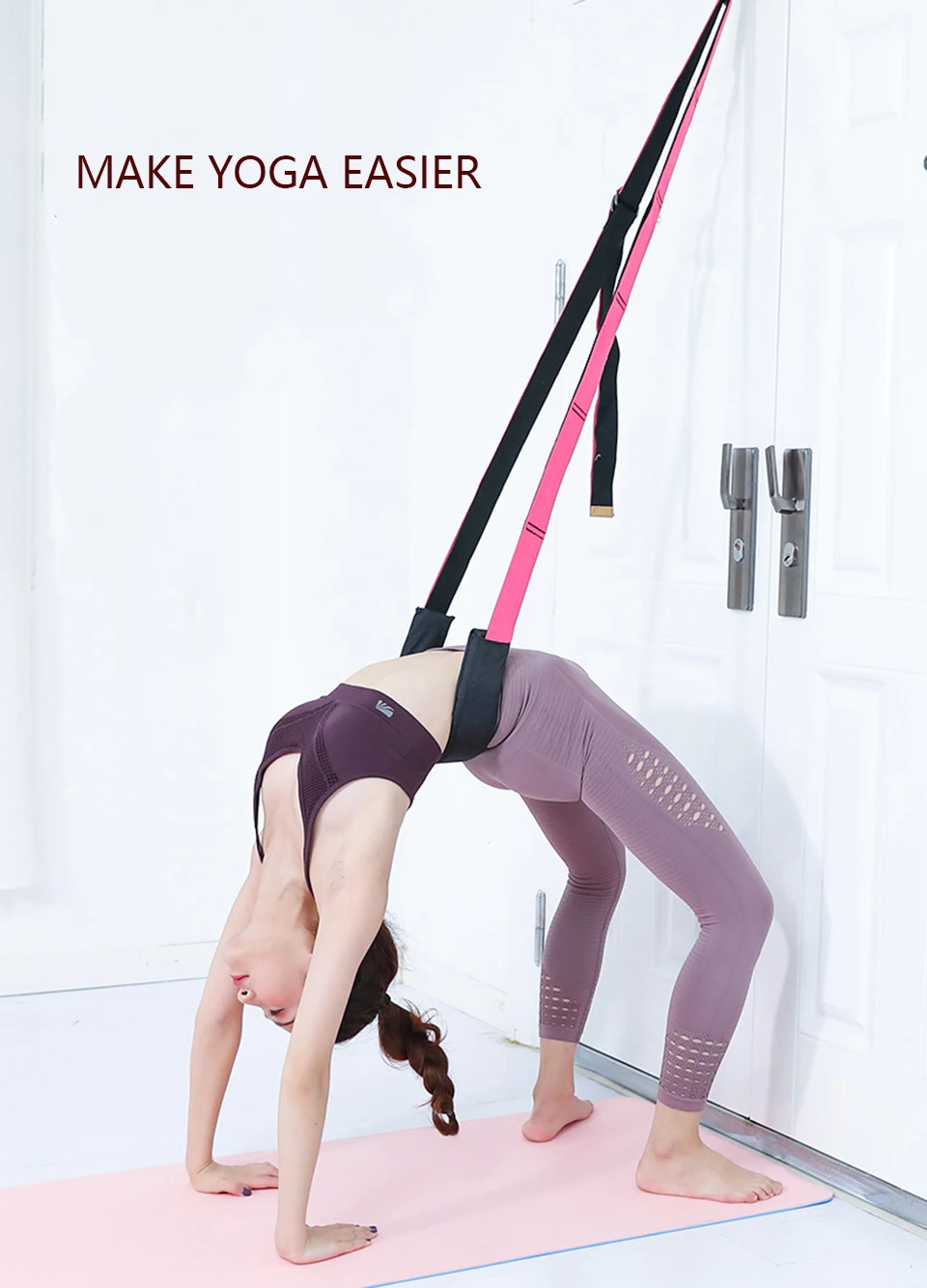 Эластичная лента ROEGADYN для фитнеса и йоги в помещении|Пояса йоги| |