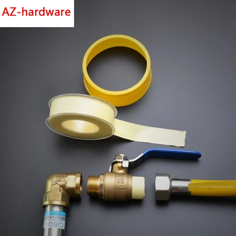 Natural gas joint PTFE raw tape household gas oil-free seal pipe thread connection thread sealing tape