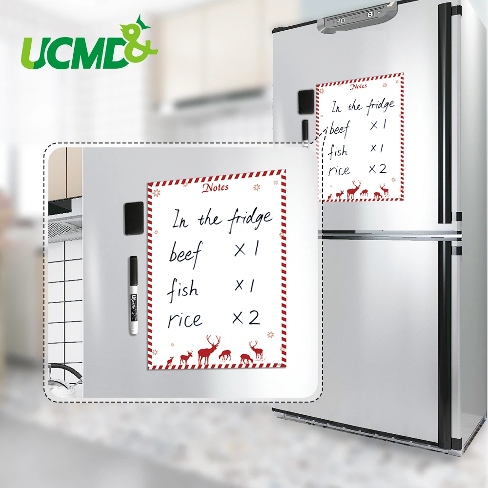 

A4 Fridge Magnet Sticker Magnetic Weekly plan Whiteboard Family Office Memo Message Reminder To do list Drawing Recording Board