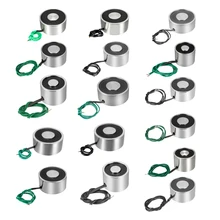 Uxcell 1 шт. DC12V 24 В Sucked диск электромагнитный Электрический подъемник Холдинг Электромагнит чистое железо