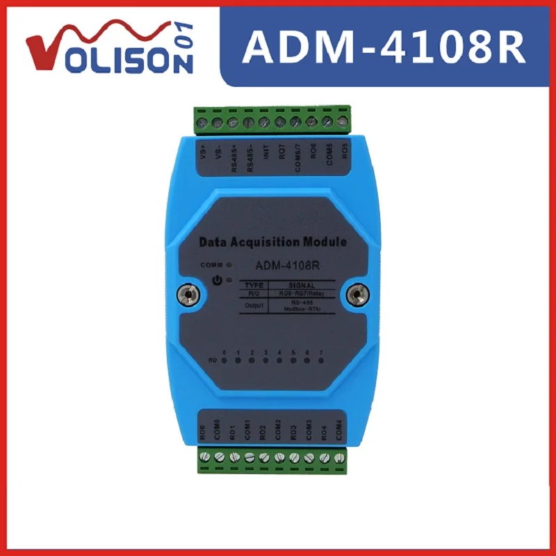 Модуль реле Modbus RTU 485 8-стороннее расширенное управление ПЛК | Инструменты