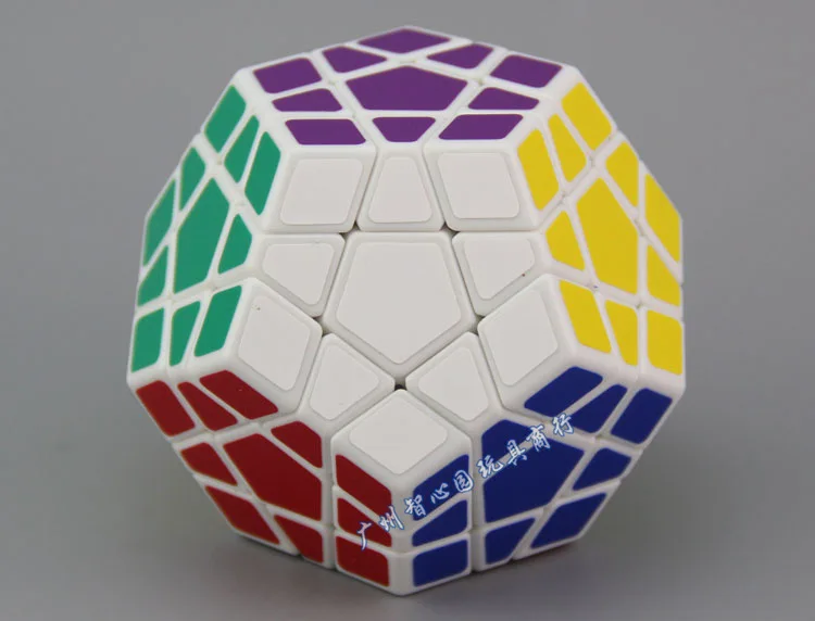 Kathrine пять магических кубиков белый Shengshou megaminx 12 поверхности тела 3-заказ 5 кубиков Рубика Профессиональная игра