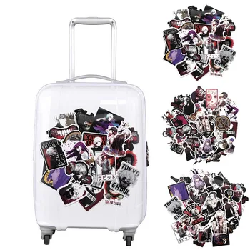 

52Pcs/Lot Japan Anime Tokyo Ghoul For Luggage Laptop Skateboard Car Bicycle Water Bottle Pad Backpack Decal Toy Stickers