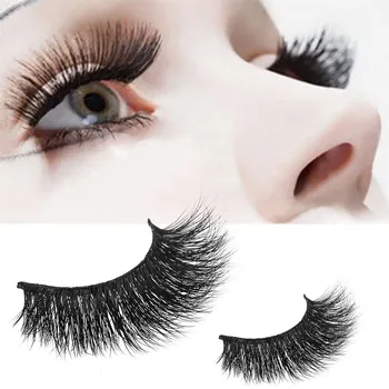 

false eyelash extension natural long eyelashes extension lashes set 1 Pair Crisscross 3D False Eyelashes Natural Fake Eye Y802