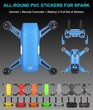 

Sunnylife Waterproof PVC Stickers Camouflage Decals Spark Remote Controller Battery Skin Wrap for DJI SPARK Drone Accessory