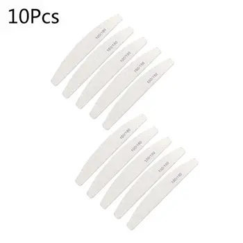 

10Pcs 100/180 Nail Art Care Sanding Buffer Buffing Manicure Acrylic Gel File Tools