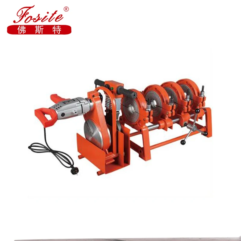 63mm-160mm PE pipe butt welding machine