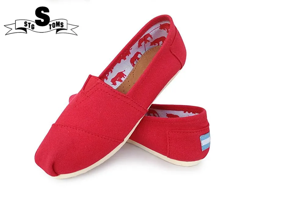 STG TOMS-zapatos clásicos de lona unisex, alpargatas planas transpirables informales de alta calidad para primavera y verano, 2020