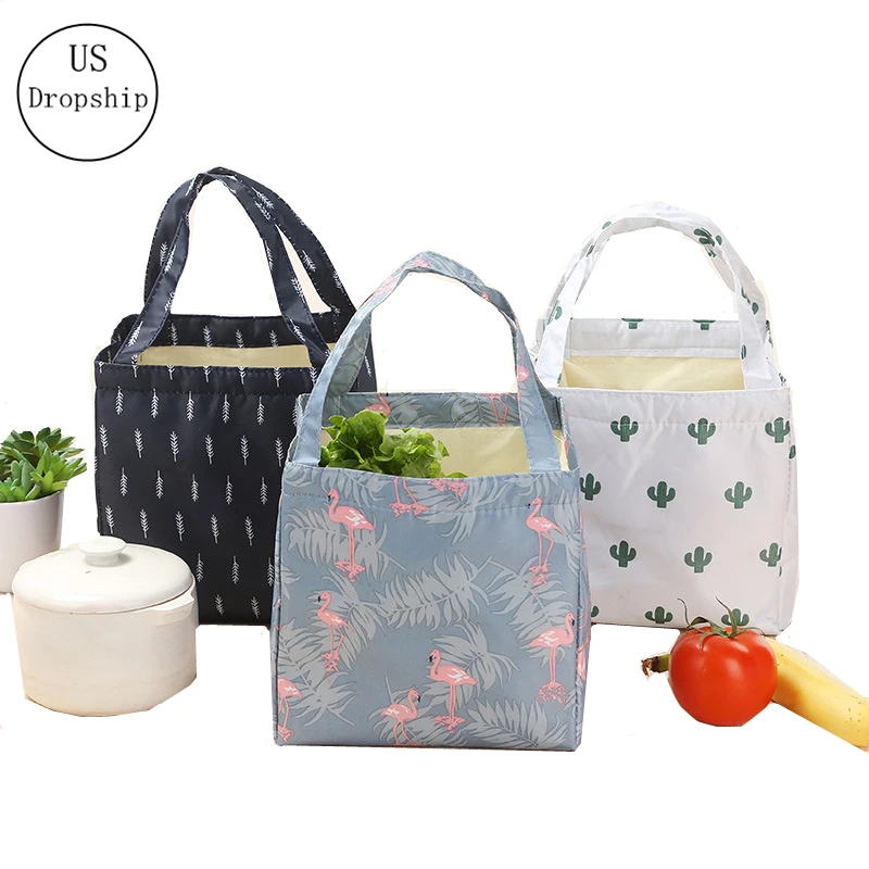 

Fresh Insulation Lunch Bag For Women Student Kid Thermal Insulated Oxford Picnic Food Cooler Box Tote Storage Ice Bags