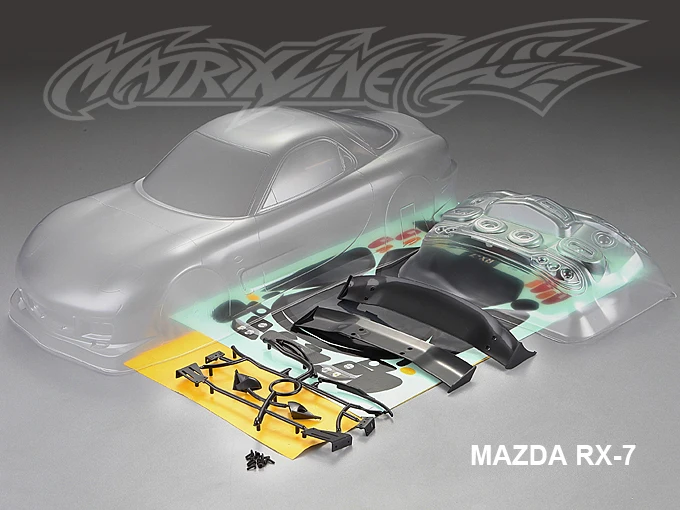 1/10 машинка на радиоуправлении D1 Drift RX7 FD3S M7 GReddy Amemiya Набор наклеек для mMazda дороге